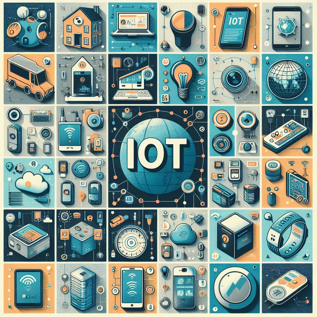 Collage IoT Internet of Things